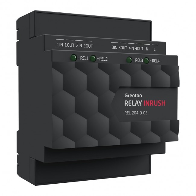 RELAY 4HP INRUSH Grenton lighting module RELAY 4HP INRUSH Grenton lighting module