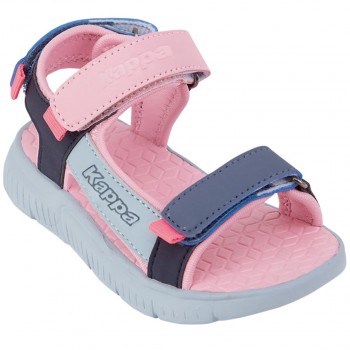 Children's sandals Kappa Kana MF pink-grey 260886MFK 6117 29