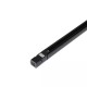 Rail V-TAC VT-6129 busbar, trunking 3F 1.5 m + power connector and plug (SKU 9952) Black