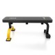 HMS Fitness L8012 Flat weight training bench Gym, Home Black, Yellow HMS Fitness L8012 Flat weight training bench Gym, Home Black, Yellow