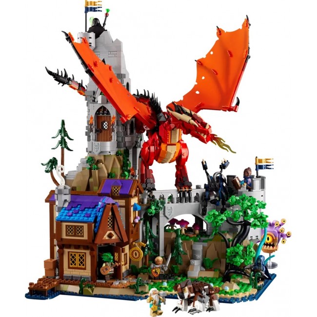 LEGO IDEAS 21348 Dungeons & Dragons: Red Dragon s Tale