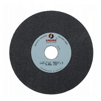 ANDRE FLAT GRINDING WHEEL 200mm x 20mm x 32mm 98C60K7VC01-35 BLACK 