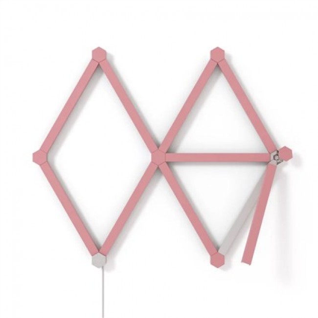 Nanoleaf | Lines Skin Pink Matte 9pcs Nanoleaf | Lines Skin Pink Matte 9pcs