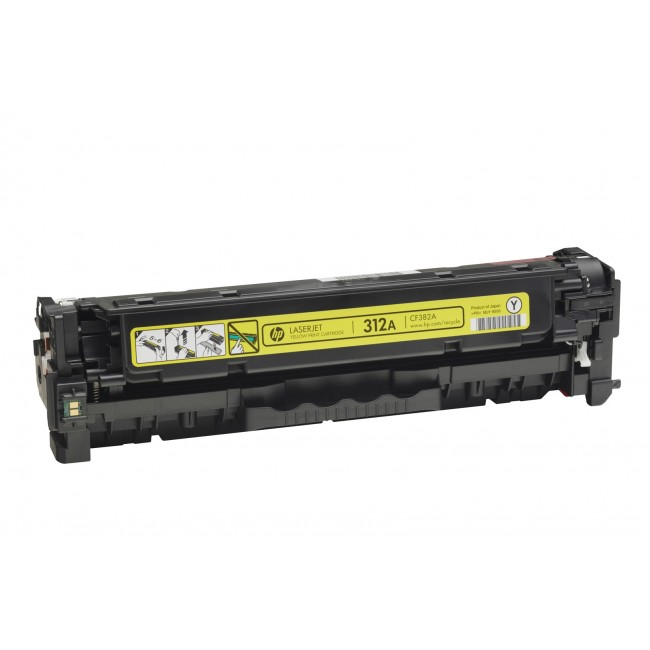 HP 312A Yellow LaserJet Toner Cartridge HP 312A Yellow LaserJet Toner Cartridge