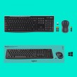 Logitech 920-004508 keyboard Mouse included Home RF Wireless QWERTY US International Black Logitech 920-004508 keyboard Mouse included Home RF Wireless QWERTY US International Black