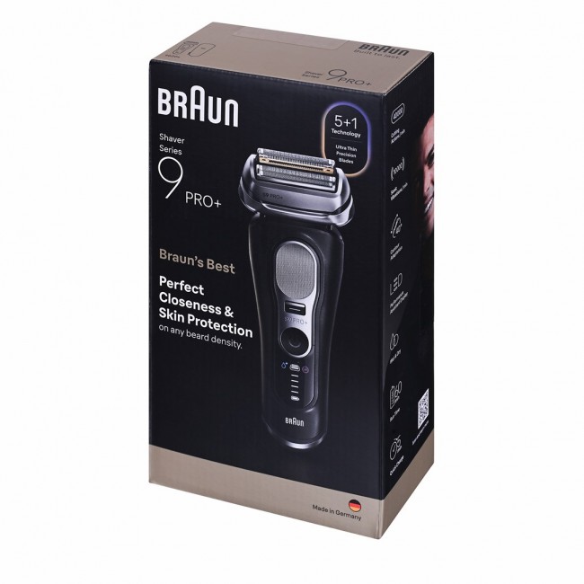 Braun Series 9 Pro+ 9600s Foil shaver Trimmer Black