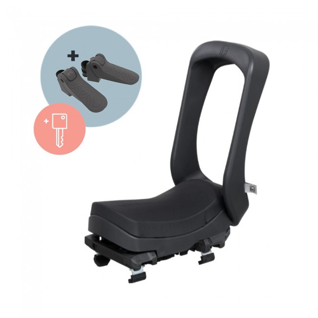 URBAN IKI Junior boot seat BLACK/BLACK SET key lock URBAN IKI Junior boot seat BLACK/BLACK SET key lock