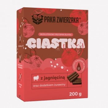 PAKA ZWIERZAKA Lamb with Cranberries dog treat 200g
