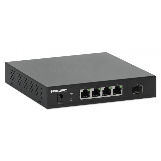 Intellinet 5 Port Switch 4 x 2.5G Ethernet-Ports and 1 SFP+ Uplink