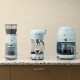 Smeg 50's Style Drip Filter Coffee Machine DCF02PBEU Pastel Blue