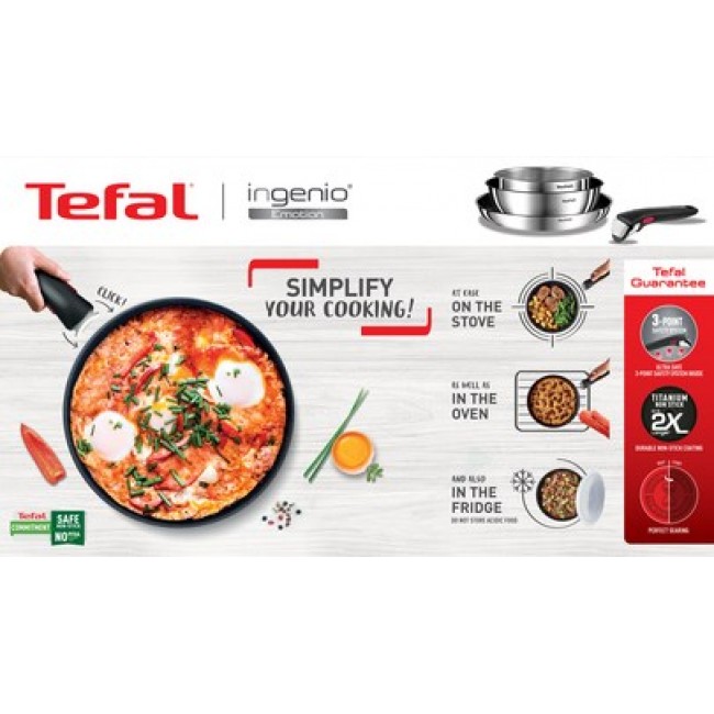 Tefal Emotion L897S374 frying pan All-purpose pan Round