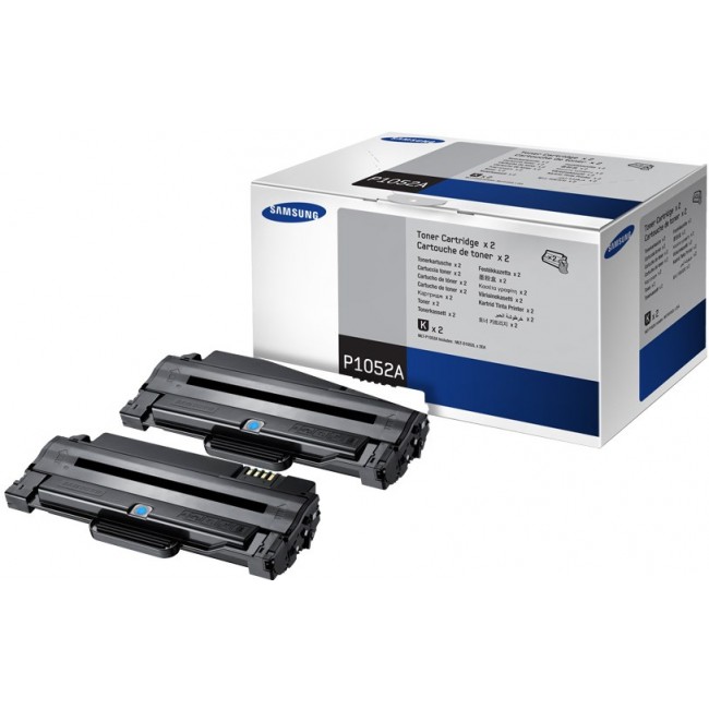 Samsung MLT-P1052A 2-pack High Yield Black Toner Cartridges Samsung MLT-P1052A 2-pack High Yield Black Toner Cartridges