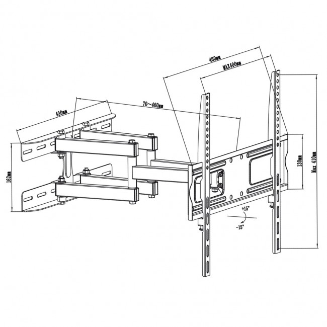 Maclean MC-760 monitor mount