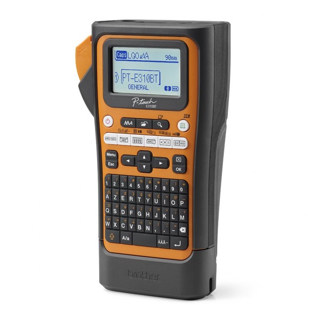 Brother PT-E310BTVP Pro | Thermal | Label Printer | Orange/Black Brother PT-E310BTVP Pro | Thermal | Label Printer | Orange/Black