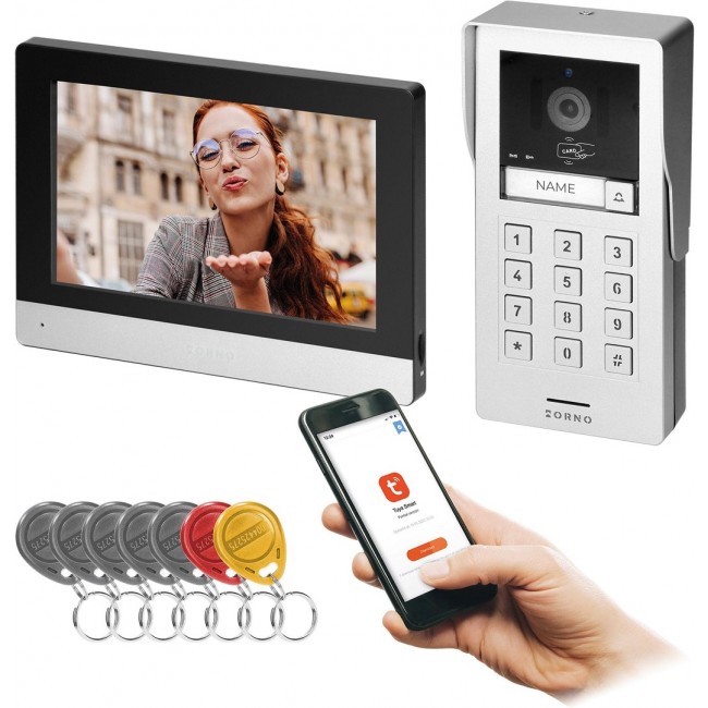 2-wire video intercom ORNO OR-VID-MA-1080/B 2-wire video intercom ORNO OR-VID-MA-1080/B
