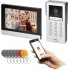 2-wire video intercom ORNO OR-VID-MA-1080/B