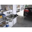 1-bowl utility sink - recessed or wall-mounted