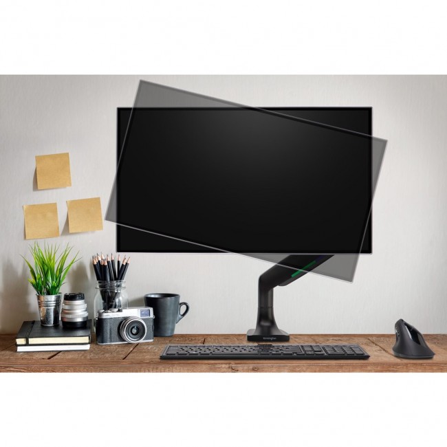 Kensington SmartFit One-Touch Height-Adjustable Single Monitor Arm Kensington SmartFit One-Touch Height-Adjustable Single Monitor Arm