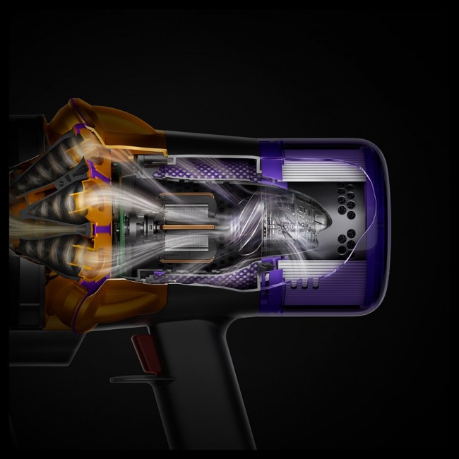 Dyson V15 Detect Absolute 2-in-1 stick vacuum Battery Dry HEPA Bagless 0.77 L Stainless steel