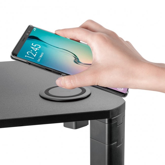 Ergo Office ER-415 Monitor Stand Shelf Wireless Qi Charging Adjustable 17 Ergo Office ER-415 Monitor Stand Shelf Wireless Qi Charging Adjustable 17