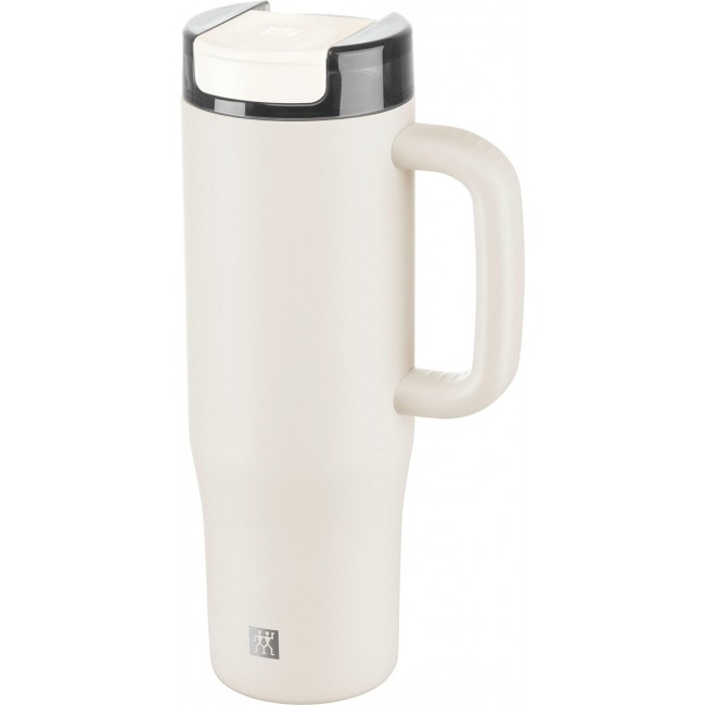 ZWILLING THERMO PLUS Kubek termiczny ze s omką - 900 ml, kremowy ZWILLING THERMO PLUS Kubek termiczny ze s omką - 900 ml, kremowy