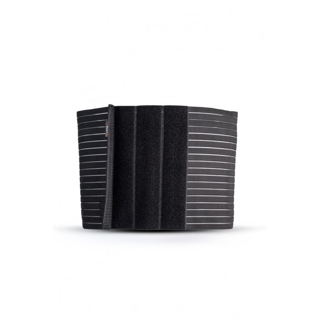 Breathable Abdominal Support Belt 24 cm Ventrimax Air O-1401/XL REHAFUND, Black