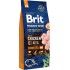 BRIT Premium by Nature Senior Small&Medium Chicken - dry dog food - 15 kg