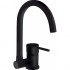 KITCHEN MIXER WITH FOLDING SPOUT DEANTE BLACK ASTER