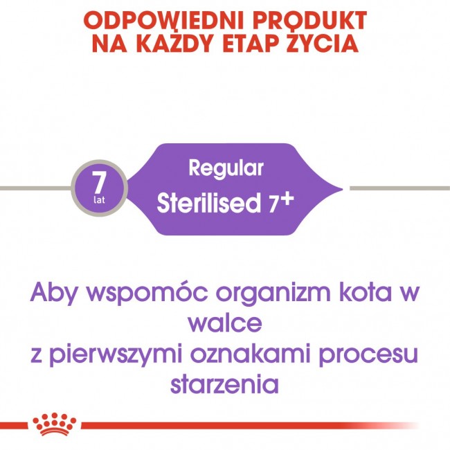ROYAL CANIN Sterilised 7+ - dry cat food - 10 kg ROYAL CANIN Sterilised 7+ - dry cat food - 10 kg