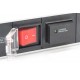 Digitus aluminum outlet strip with switch, 7 safety outlets, 2 m supply with surge protection Digitus aluminum outlet strip with switch, 7 safety outlets, 2 m supply with surge protection