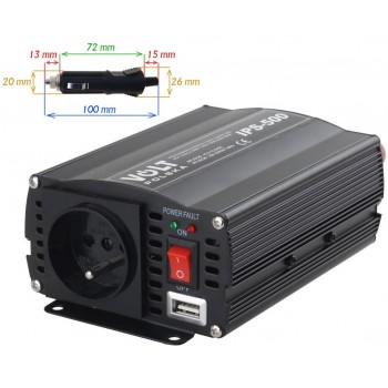 Converter VOLT POLSKA IPS-500 12V/230V 350/500W