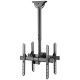 Techly Telescopic Universal Ceiling Support for 2 TV LED LCD 32-55