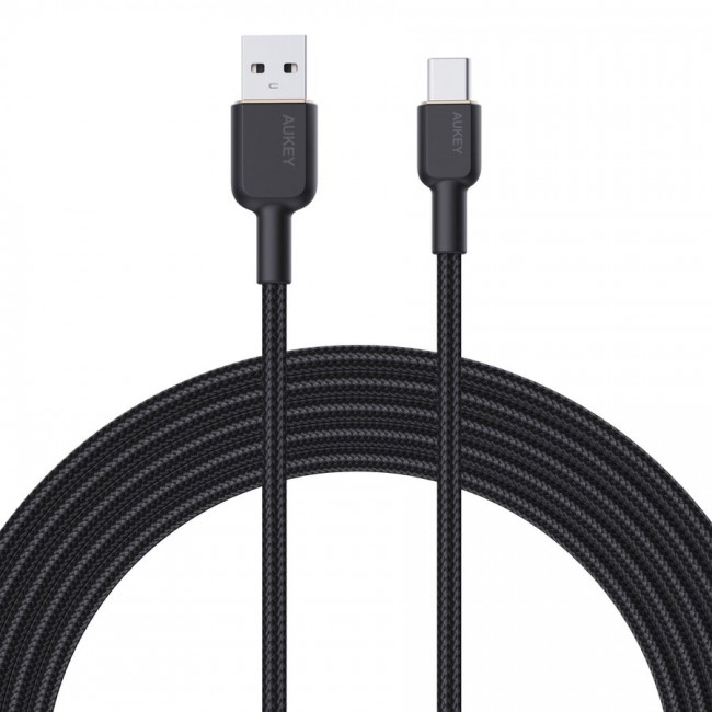 AUKEY CB-NAC1 USB cable 1 m USB A USB C Black AUKEY CB-NAC1 USB cable 1 m USB A USB C Black