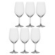LA PORCELLANA BIANCA NOVELLO Set of 6 Bordeaux Wine Glasses 620 ml LA PORCELLANA BIANCA NOVELLO Set of 6 Bordeaux Wine Glasses 620 ml