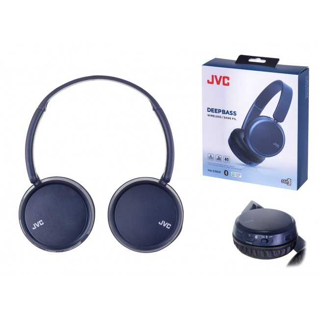 JVC HAS-36WAU BT headphones blue JVC HAS-36WAU BT headphones blue