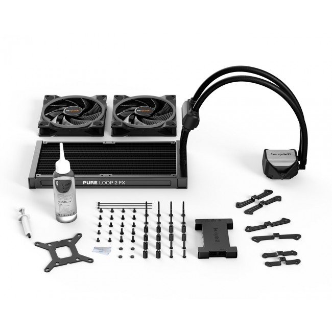 be quiet! Pure Loop 2 FX 280mm Processor All-in-one liquid cooler 14 cm Black 1 pc(s) be quiet! Pure Loop 2 FX 280mm Processor All-in-one liquid cooler 14 cm Black 1 pc(s)