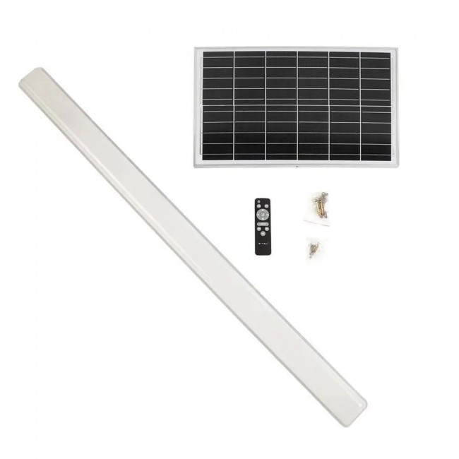 Hermetic luminaire V-TAC VT-120018 solar 120cm 18W IP65 3000K-4000K-6400K 1000lm (SKU 6500) White