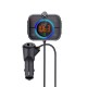 Savio TR-14 Transmiter FM z Bluetooth i adowarką PD 87.6 - 107.9 MHz Bluetooth/USB Black Savio TR-14 Transmiter FM z Bluetooth i adowarką PD 87.6 - 107.9 MHz Bluetooth/USB Black