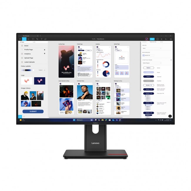 Lenovo ThinkVision T32UD-40 LED display 80 cm (31.5 Lenovo ThinkVision T32UD-40 LED display 80 cm (31.5