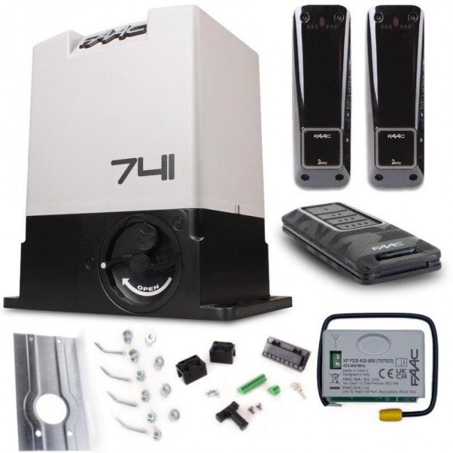 Delta 3 Kit - FAAC 741 for sliding gates up to 900