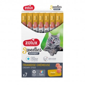 ZOLUX Sweeties with chicken - cat treats - 7x14g