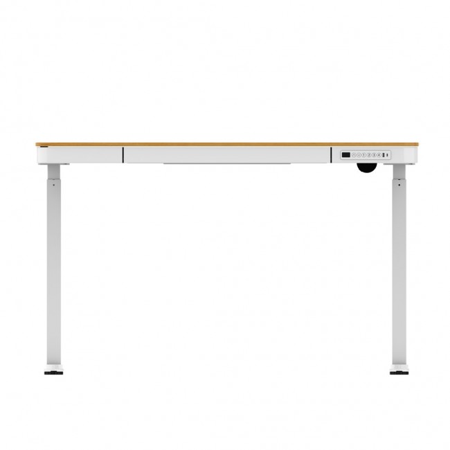 Activejet desk with electric height adjustment 140x70 ET119W-C white/oak