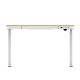 Activejet desk with electric height adjustment 140x70 ET119W-C white/oak