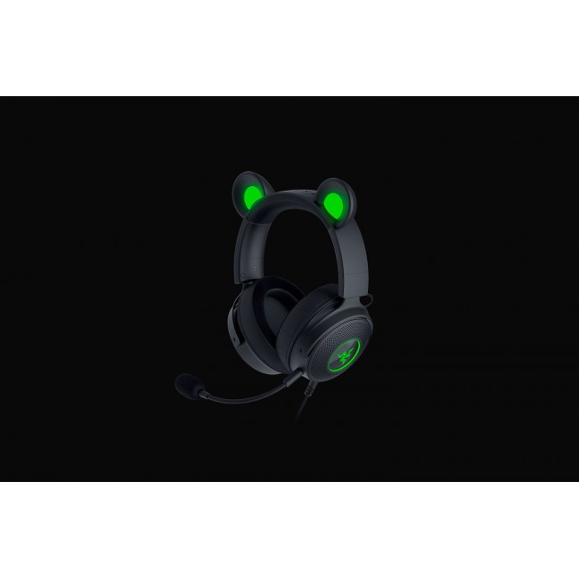 Razer Wired, Over-Ear, Black, Gaming Headset, Kraken V2 Pro, Kitty Edition