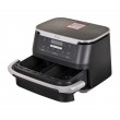 Ninja AF550EU fryer Double 6.6 L Stand-alone 2470 W Hot air fryer Black, Silver