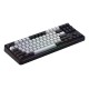 HATOR Rockfall 3 TKL Wireless, black, QMK/VIA, OMA profile white-black keycaps Keyboard - linear mechanical hotswap switches - US - ANSI Layout (HTK850)