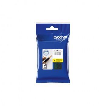 Brother LC-3617Y ink cartridge 1 pc(s) Original Standard Yield Yellow