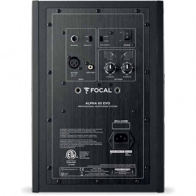 Focal Alpha Evo 65 - active 2-way studio monitor