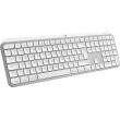 Logitech Master MX Keys S for Mac keyboard Office RF Wireless + Bluetooth QWERTY US International Aluminium, White