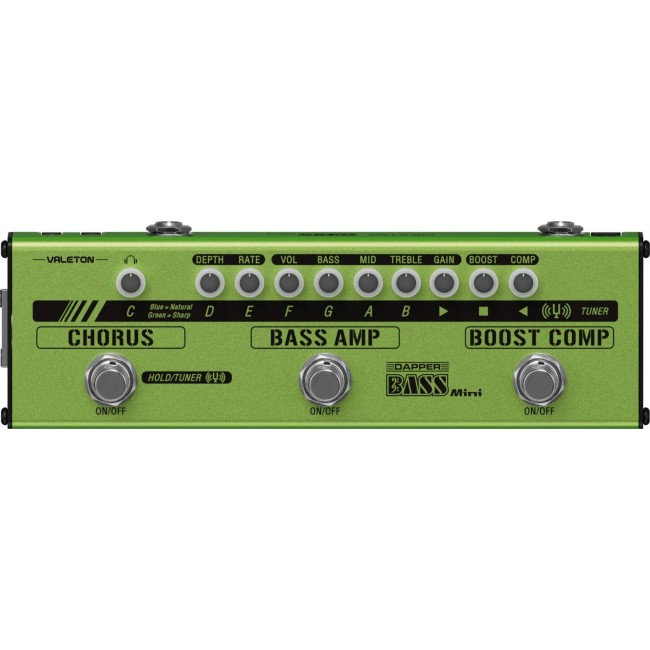 Valeton Dapper Bass Mini - multiefekt gitarowy